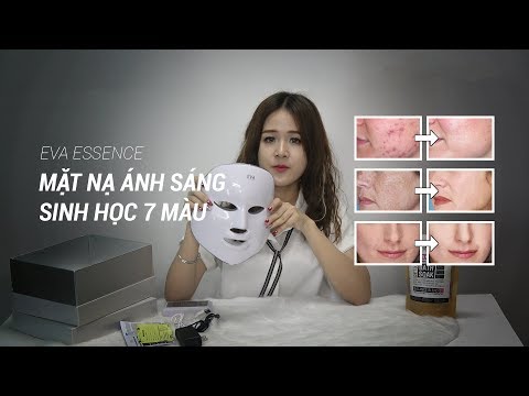 Hướng dẫn sử dụng Mặt nạ ánh sáng sinh học 7 màu | Eva Essence