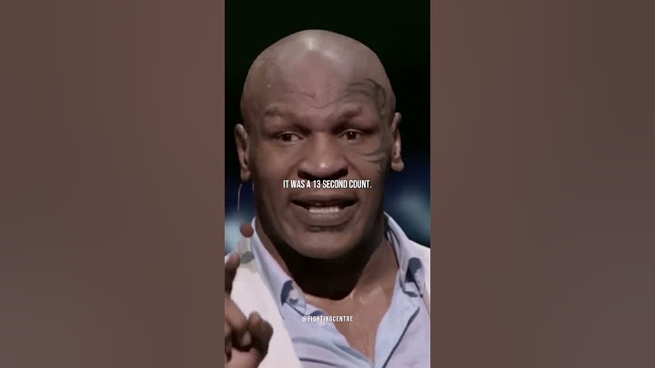 Mike Tyson on why he beat Buster Douglas 🤔