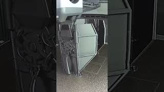 3D printing TIE INTERCETOR for May the 4th on Bambu P2S w/ Black filament Hatchbox #3dprinting