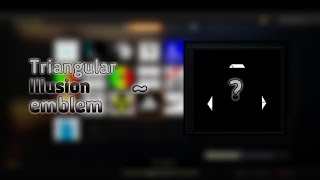 How to make a Illusion triangle emblem in bo4 (tutorial)