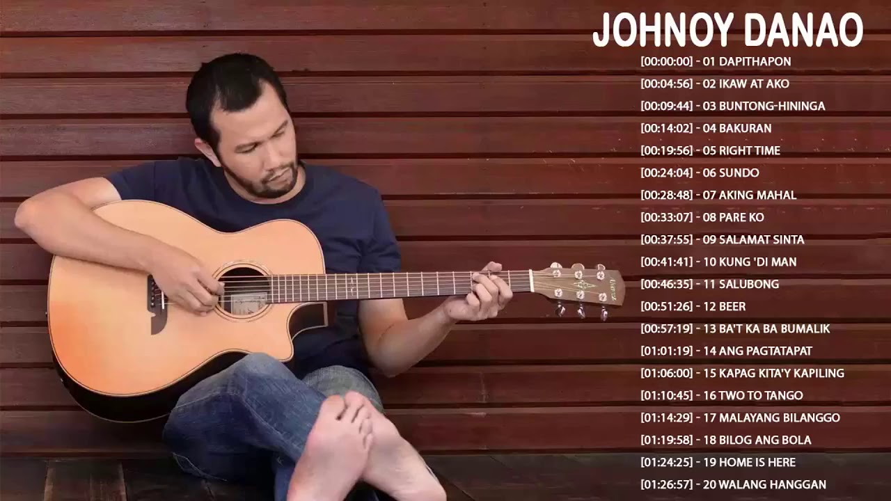 Best Of Johnoy Danao Greatest Hits Love Songs   OPM Tagalog Nonstop Playlist 2019