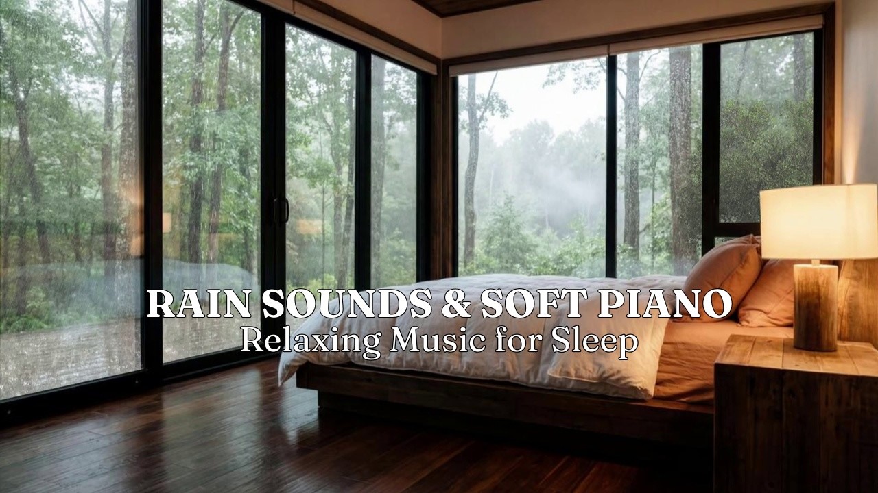 Relaxing Rain and Piano Music | Perfect Background for Deep Sleep - YouTube