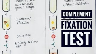 Complement Fixation Test -(antigen antibody reaction) easy explanation in hindi and english