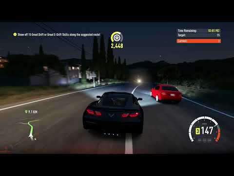 Forza Horizon 2 XBOX Series X Gameplay - Corvette C7 SR