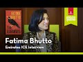 Fatima Bhutto speaks to Emirates ICE at EmiratesLitFest 2020