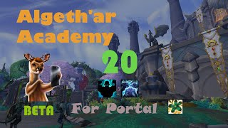 20 Algeth'ar Academy 阿爾蓋薩學院 | Dragonflight Beta | Preservation Evoker POV