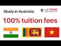 Full tuition fee scholarship for india sri lanka and vietnam  la trobe university australia