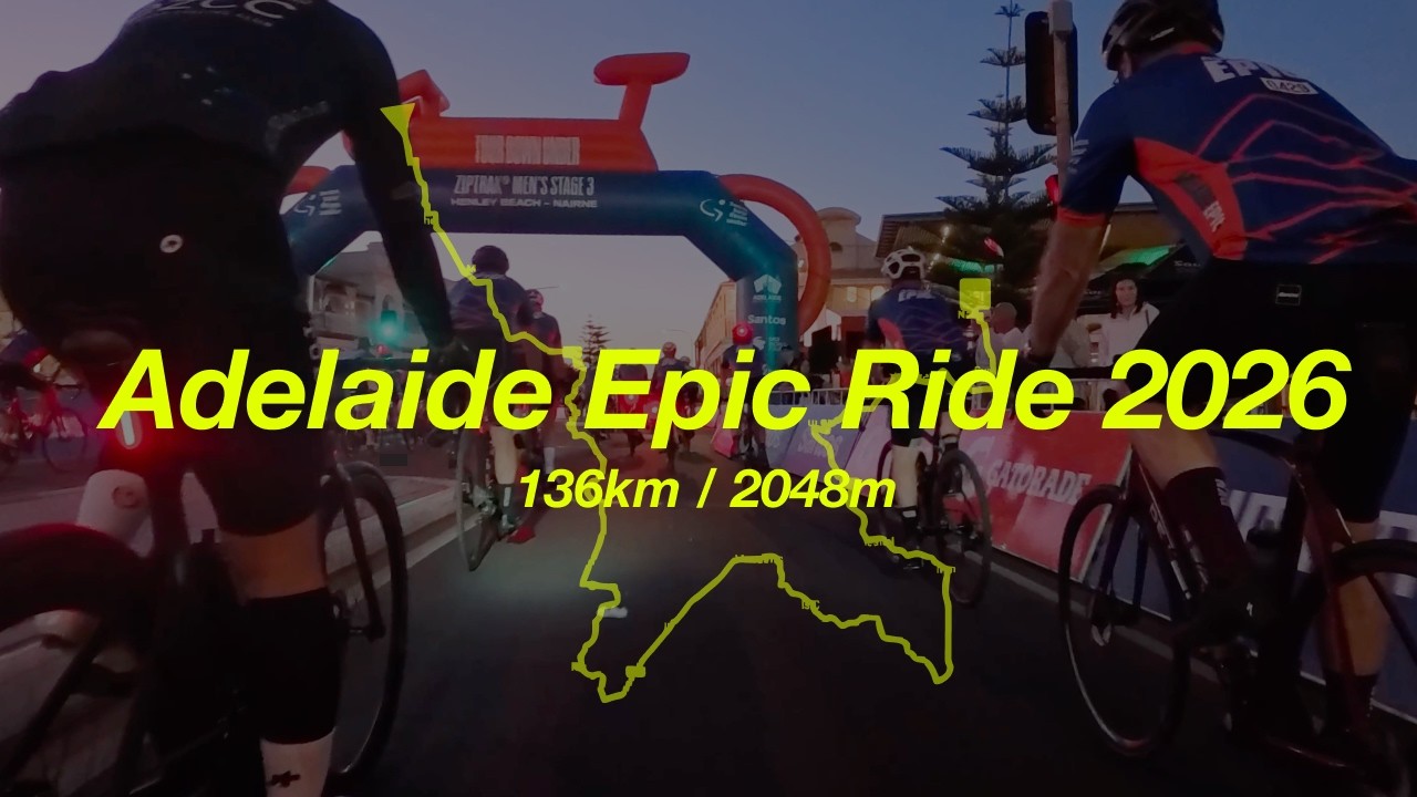 Adelaide Epic Ride 2026 136km / 2048m