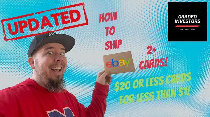 Update on How to ship eBay Standard Envelope (ESE) Shipping more than 1 card! 2 or more cards!