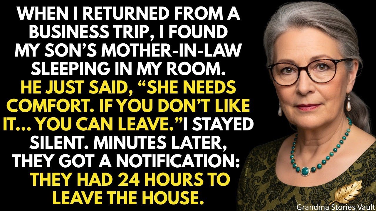 My Son Kicked Me Out And Let His Mother-In-Law Take My Place. So I Did Something He Never Expected…