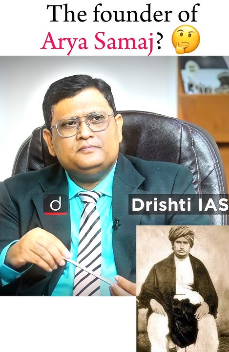 The founder of Arya Samaj? 🤔 | Drishti I.A.S🇮🇳 | Upsc motivation # ...