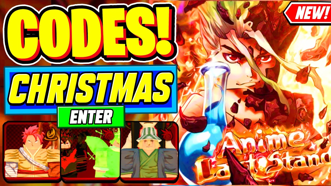 ⚠️Новые⚠️ ВСЕ РАБОЧИЕ РОЖДЕСТВЕНСКИЕ ОБНОВЛЕНИЯ КОДОВ для Anime Last Stand - Roblox Anime Last St...