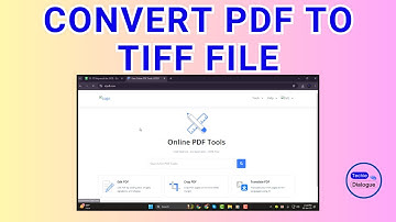 How to Convert PDF to TIFF File