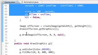 Java 2D Spel Svenska 9 Animation DEL 4