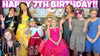 SHE GETS SPOILED on her 7th BIRTHDAY! | Birthday Bash