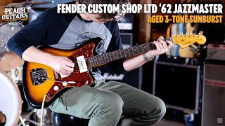 No Talking...just Tones Fender Custom Shop Ltd 62 Jazzmaster Journeyman Aged 3-Tone Sunburst