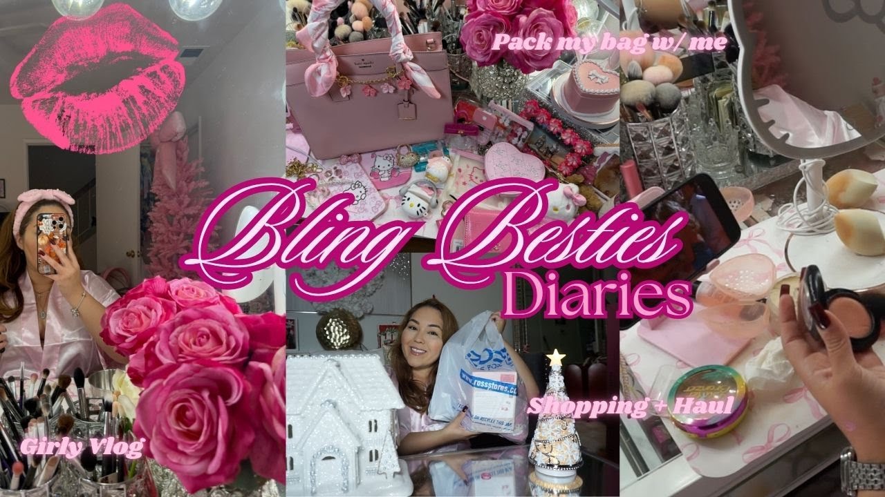 ✨БЛЕСТЯЩИЕ ДНЕВНИКИ ЛУЧШИХ ПОДРУГ🎀ШОПИНГ🛍️, ДОСТАВКА, УПАКОВКА МОЕЙ РОЗОВОЙ СУМКИ🌸 и МНОГОЕ ДРУГОЕ💖💐