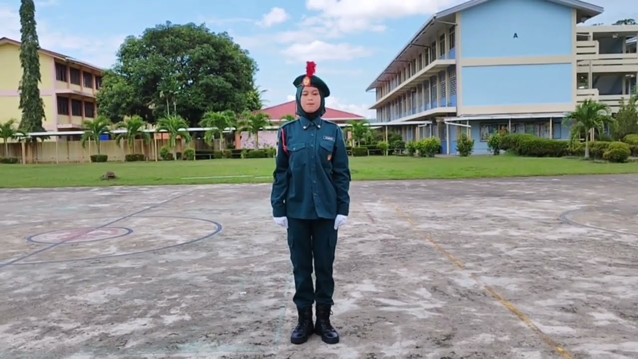 KAWAD KAKI INDIVIDU KRS PUTERI SMK KINABUTAN | CABARAN KOKURIKULUM KRS NEGERI SABAH 2022 (KE-5)