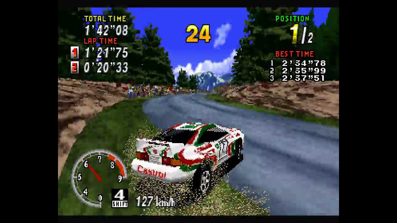 セガサターン] Sega Rally Championship (Flash Sega Saturn Vol 1