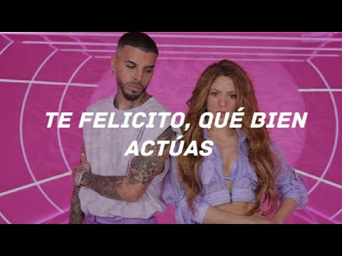 Shakira, Rauw Alejandro - Te Felicito