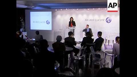 Alcatel merge with Lucent creating telecom equipment powerhouse