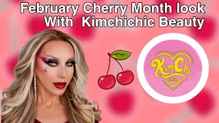 CHERRY LOOK WITH KIMCHI CHIC BEAUTY FOR FEBRUARY NATIONAL CHERRY MONTH