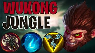 Wukong Jungle Season 14 - Complete Carry Guide! Tips, Pathing and Commentary
