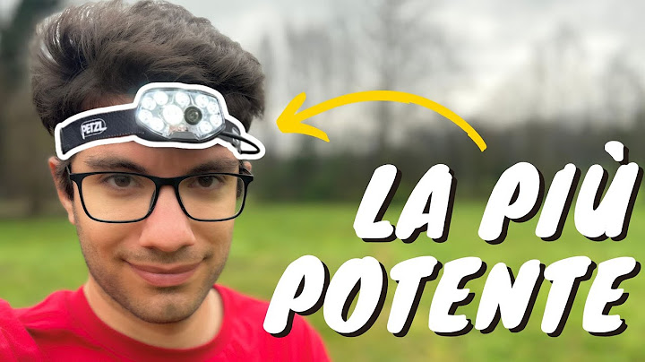 La TORCIA FRONTALE DEI PRO! - Recensione Petzl Nao RL