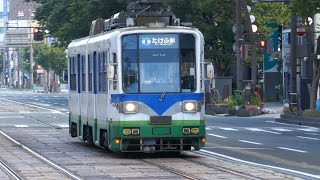 福井鉄道880形884編成 たけふ新行き 福井城址大名町駅