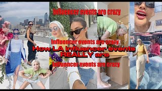 Revealing the Reality of LA Celebrity Influencer Events: White Fox + Guess || Haileebobailee
