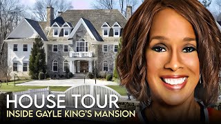 Gayle King | House Tour | $4 Million Connecticut Mansion \u0026 More