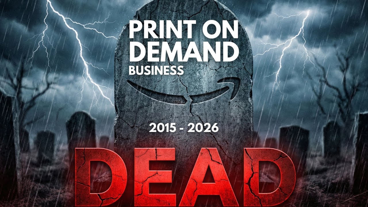 Print on Demand is DEAD in 2026 - Here's Why (4 Years Experience)