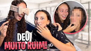 Fiz Uma Make Na Minha Irmã De Olhos Vendados