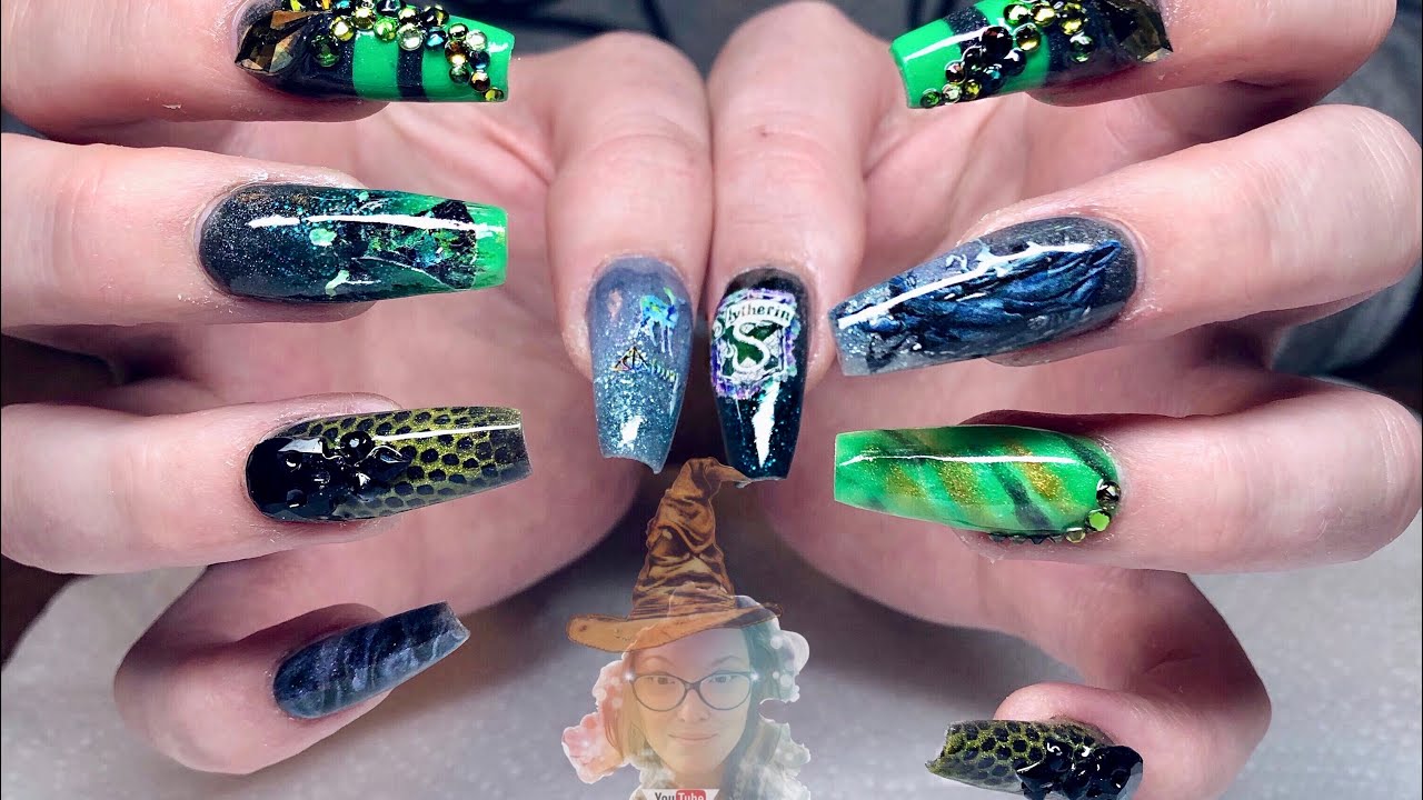 2. "DIY Harry Potter Nail Designs" - wide 5