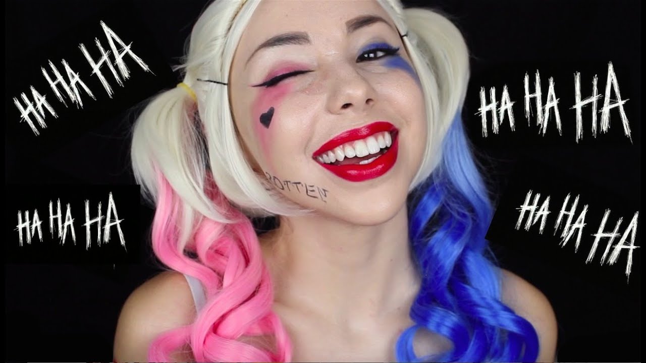 Harley Quinn Suicide Squad Makeup Tutorial YouTube