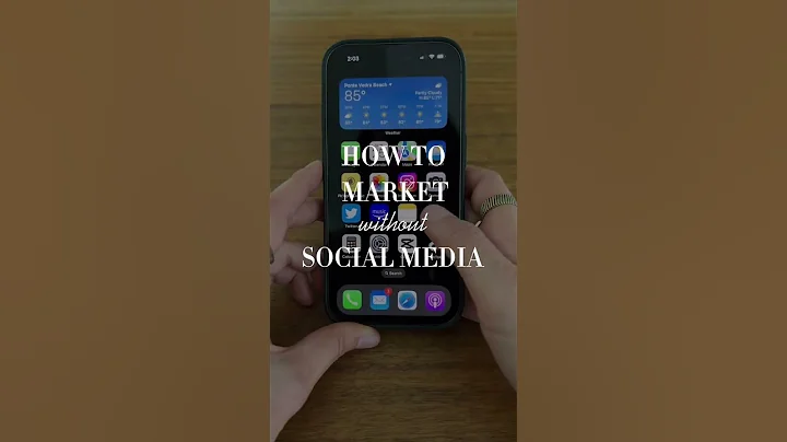 How to market without social media | Five places t...