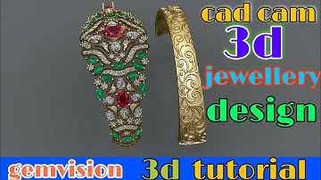 gemvision matrix  jewellery bangle design/rhino 5 tutorial/cad cam jewellery design/3d modeling
