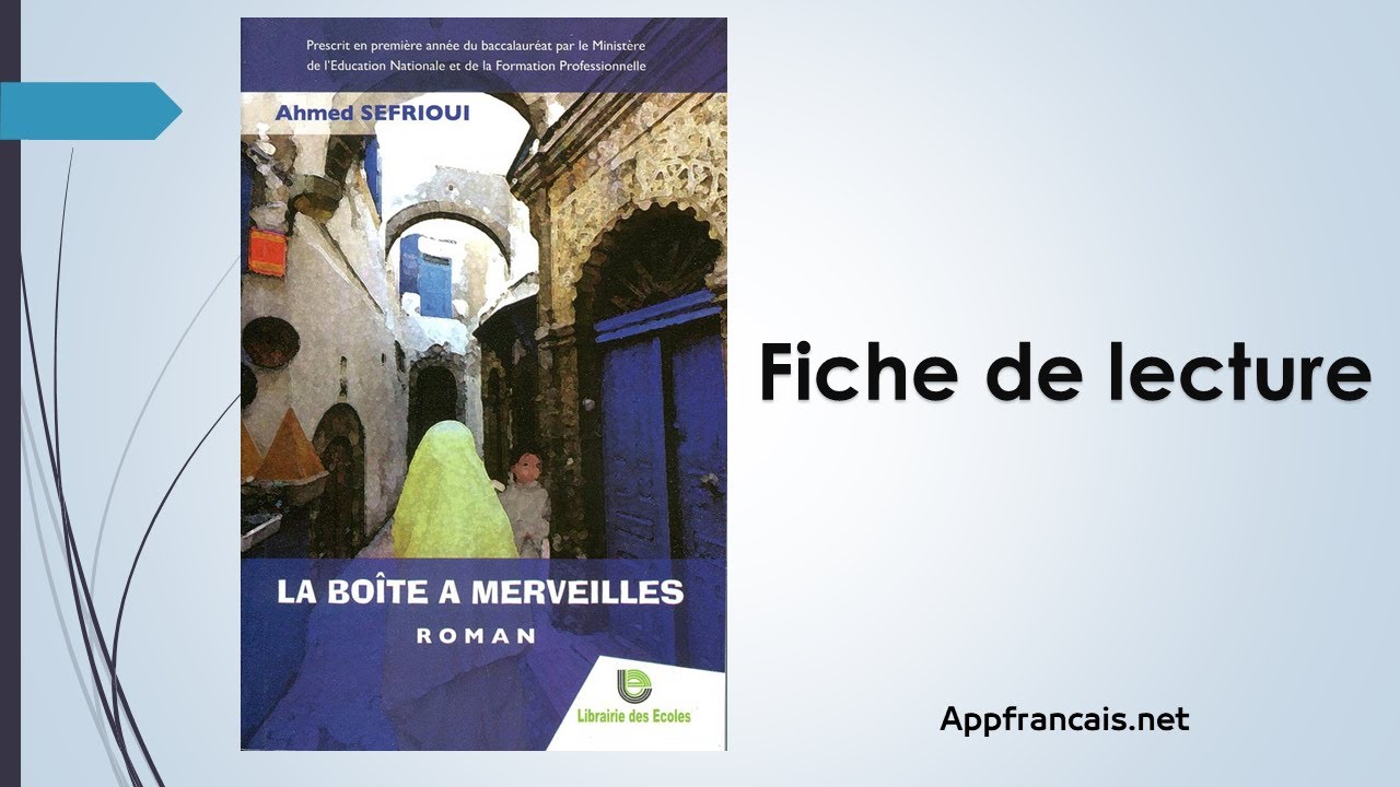 Fiche de lecture de la Boîte à Merveilles