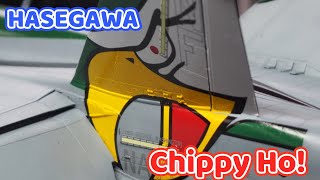 Apply decals and paint with glossy and matte [Hasegawa 1/48 F/A-18C Hornet “Chippy Ho!”]
