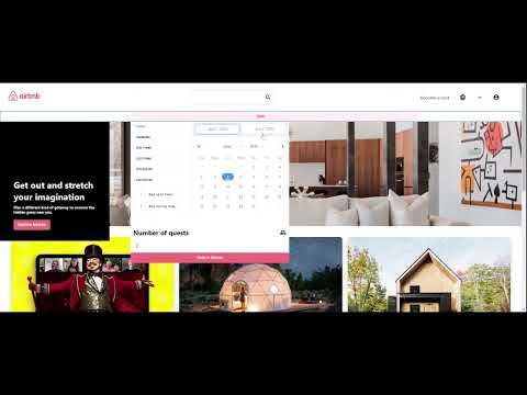Airnbnb clone with ReactJS.
