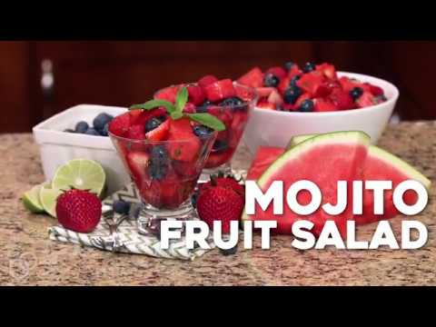 Mojito Fruit Salad (Non-Alcoholic)