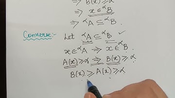 properties of alpha-cut||lecture 4|| theorem 2.3 part 1|| fuzzy set theory