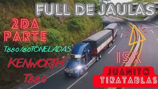 ⚠️ MANEJAR TRAILER CON SOBRE PESO POR MEXICO 🇲🇽 OCUPAS UN🚛 CAPACITADO KENWORTH T880 ISX 485HP #truck