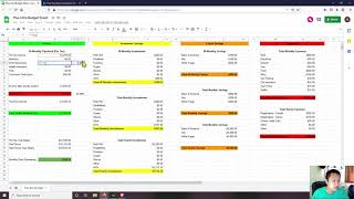 Personal Finance - Budget Sheet