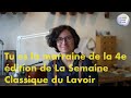 Sandrine osman luthire et marraine de la 4e saison de la semaine classique du lavoir