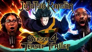 THE CURSED GAME CONTINUES! 😱 | Jujutsu Kaisen Season 4 Teaser Trailer | Reaction
