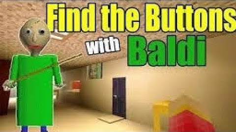 MCPE:DO NOT TRY THIS MAP BALDI BASIC FIND THE BUTTON