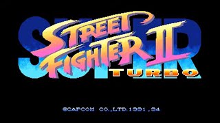 Super Street Fighter II Turbo Arcade Music - Character Select - CPS2