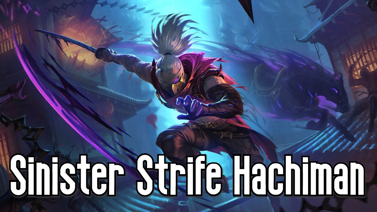 SMITE: Skin Showcase - Sinister Strife Hachiman