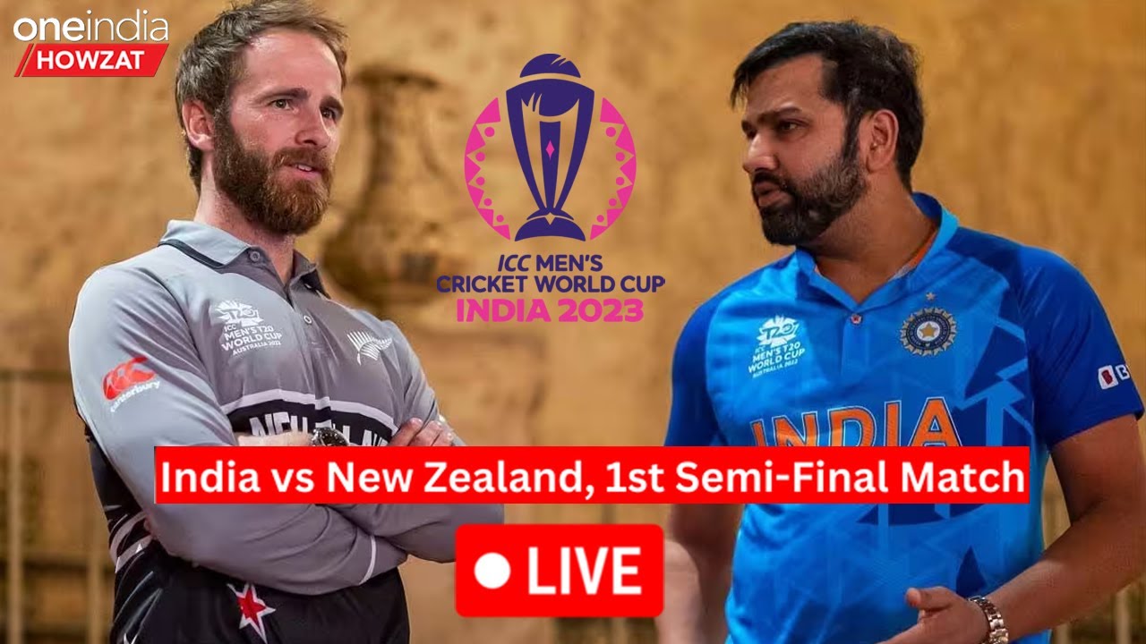 LIVE | India vs New Zealand Semi Finals Preview | Oneindia Howzat - YouTube